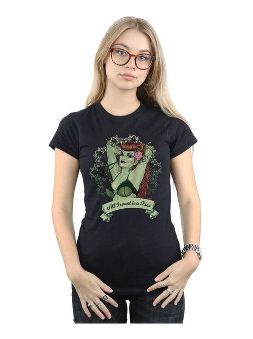 DC Comics - T-shirt ALL WANT IS A KISS - Kiabi DC Comics - T-shirt ALL WANT IS A KISS - Kiabi