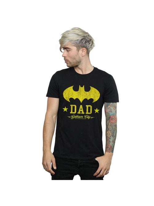 DC Comics - T-shirt AM BAT DAD - Kiabi DC Comics - T-shirt AM BAT DAD - Kiabi