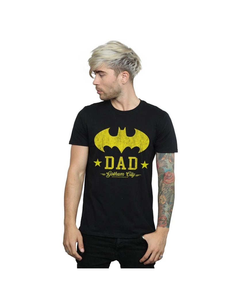 DC Comics - T-shirt AM BAT DAD Noir - Kiabi