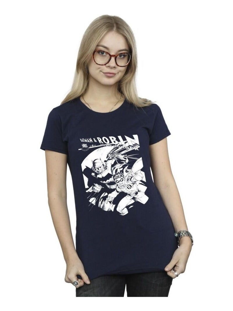 DC Comics - T-shirt AND BOY WONDER Bleu marine - Kiabi