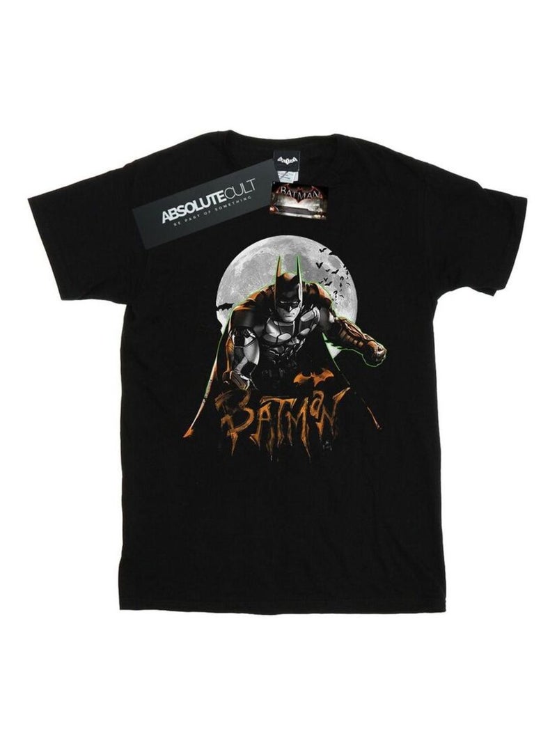 DC Comics - T-shirt ARKHAM KNIGHT Noir - Kiabi