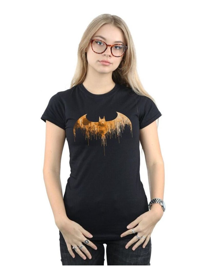 DC Comics - T-shirt ARKHAM KNIGHT Noir - Kiabi