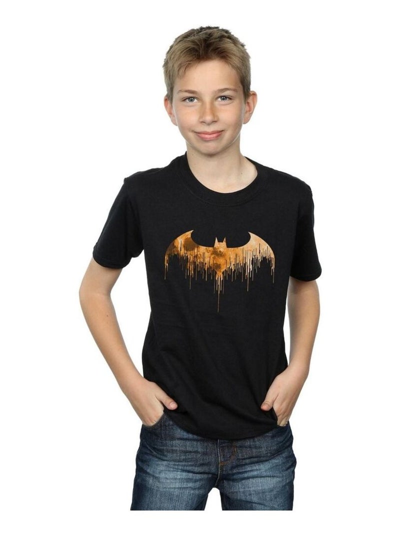 DC Comics - T-shirt ARKHAM KNIGHT Noir - Kiabi