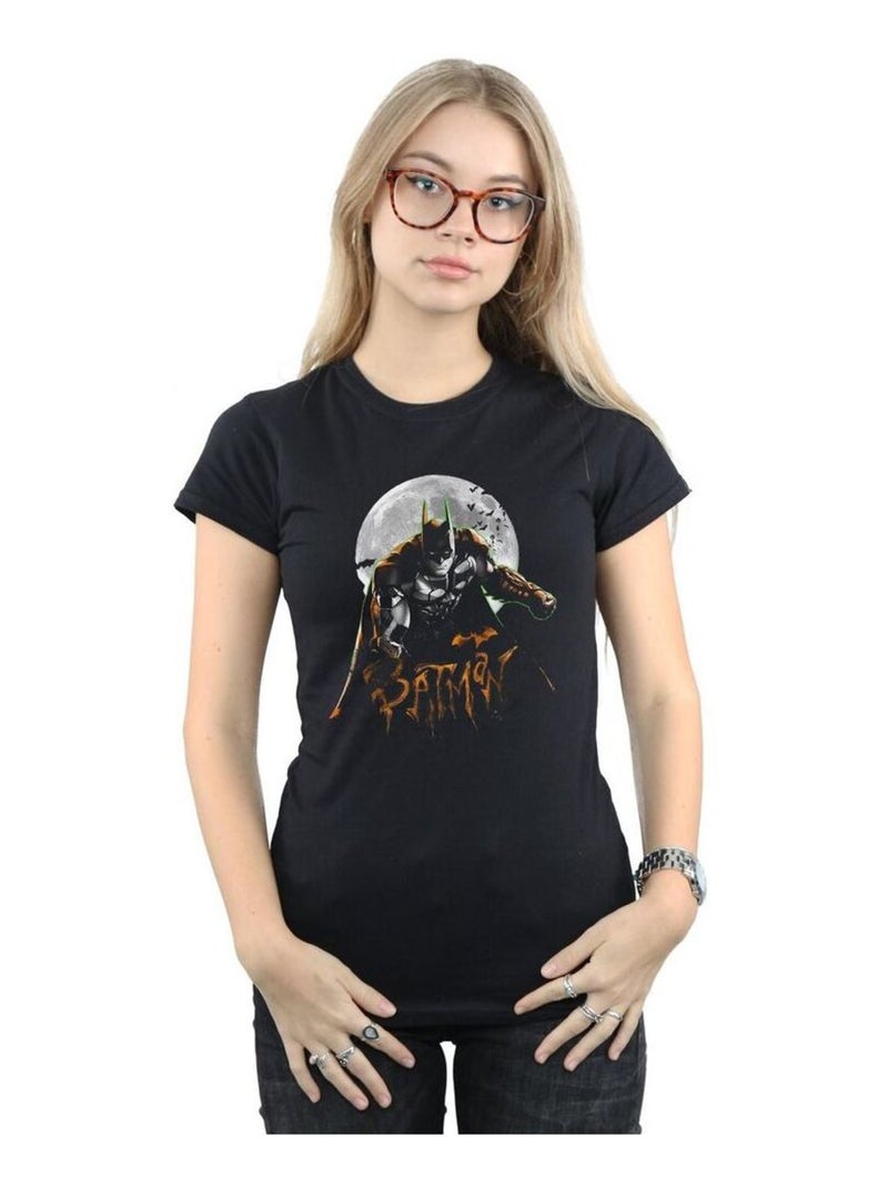 DC Comics - T-shirt ARKHAM KNIGHT Noir - Kiabi