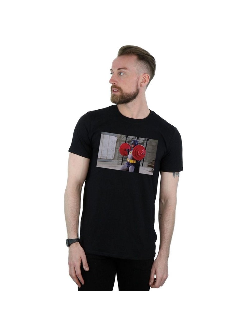 DC Comics - T-shirt BATMAN TV SERIES BAT GAINS Noir - Kiabi