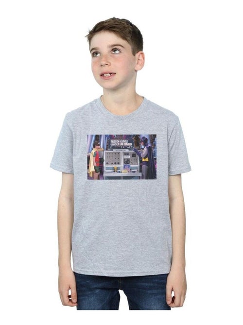 DC Comics - T-shirt BATMAN TV SERIES BATCOMPUTER - Kiabi