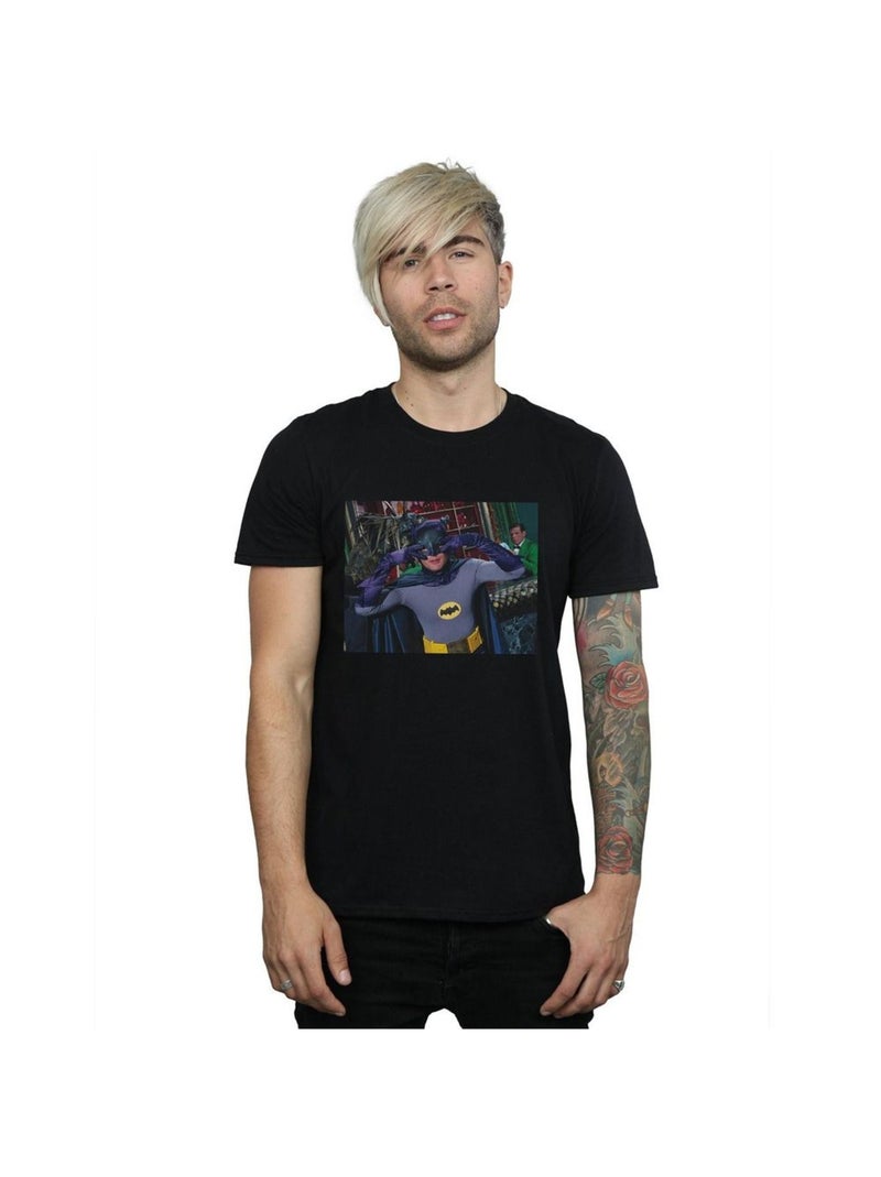 DC Comics - T-shirt BATMAN TV SERIES BATDANCE Noir - Kiabi