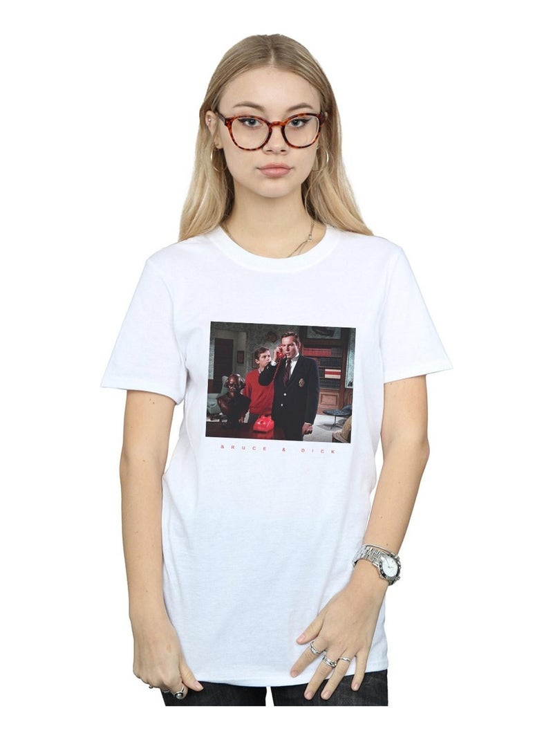 DC Comics - T-shirt BATMAN TV SERIES Blanc - Kiabi