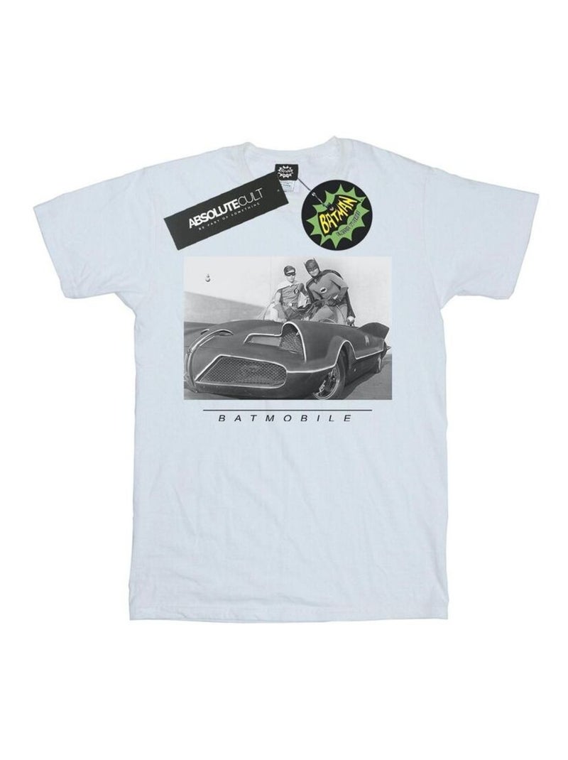 DC Comics - T-shirt BATMAN TV SERIES Blanc - Kiabi