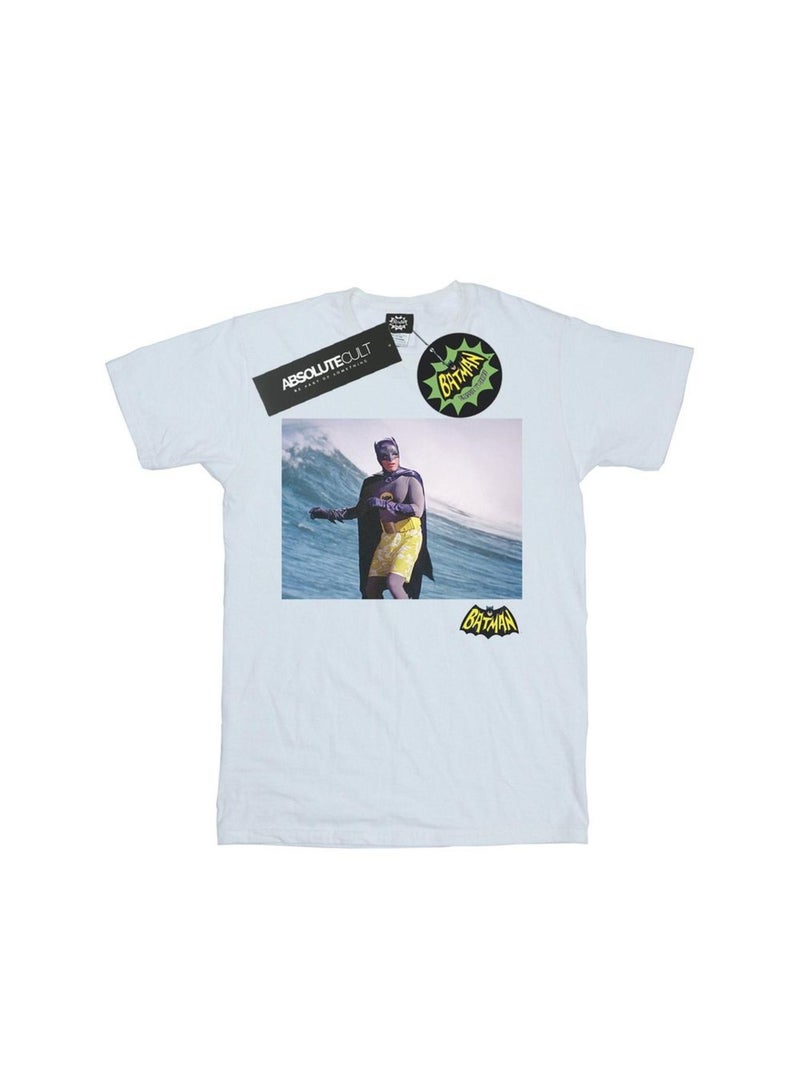 DC Comics - T-shirt BATMAN TV SERIES Blanc - Kiabi