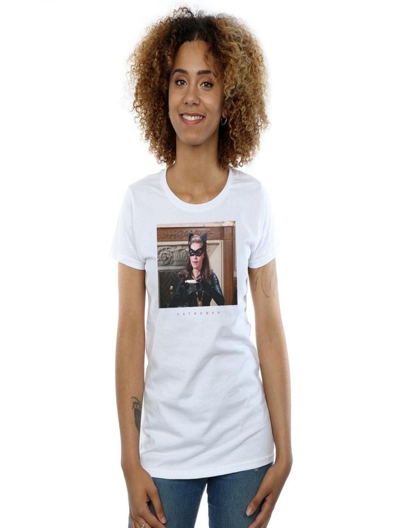 DC Comics - T-shirt BATMAN TV SERIES Blanc - Kiabi