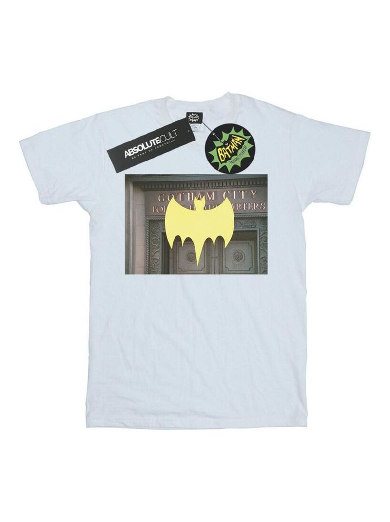 DC Comics - T-shirt BATMAN TV SERIES GOTHAM CITY Noir - Kiabi