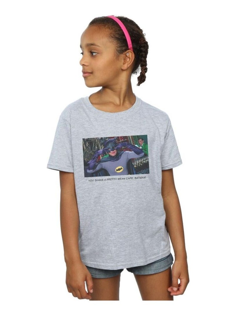 DC Comics - T-shirt BATMAN TV SERIES Gris chiné - Kiabi