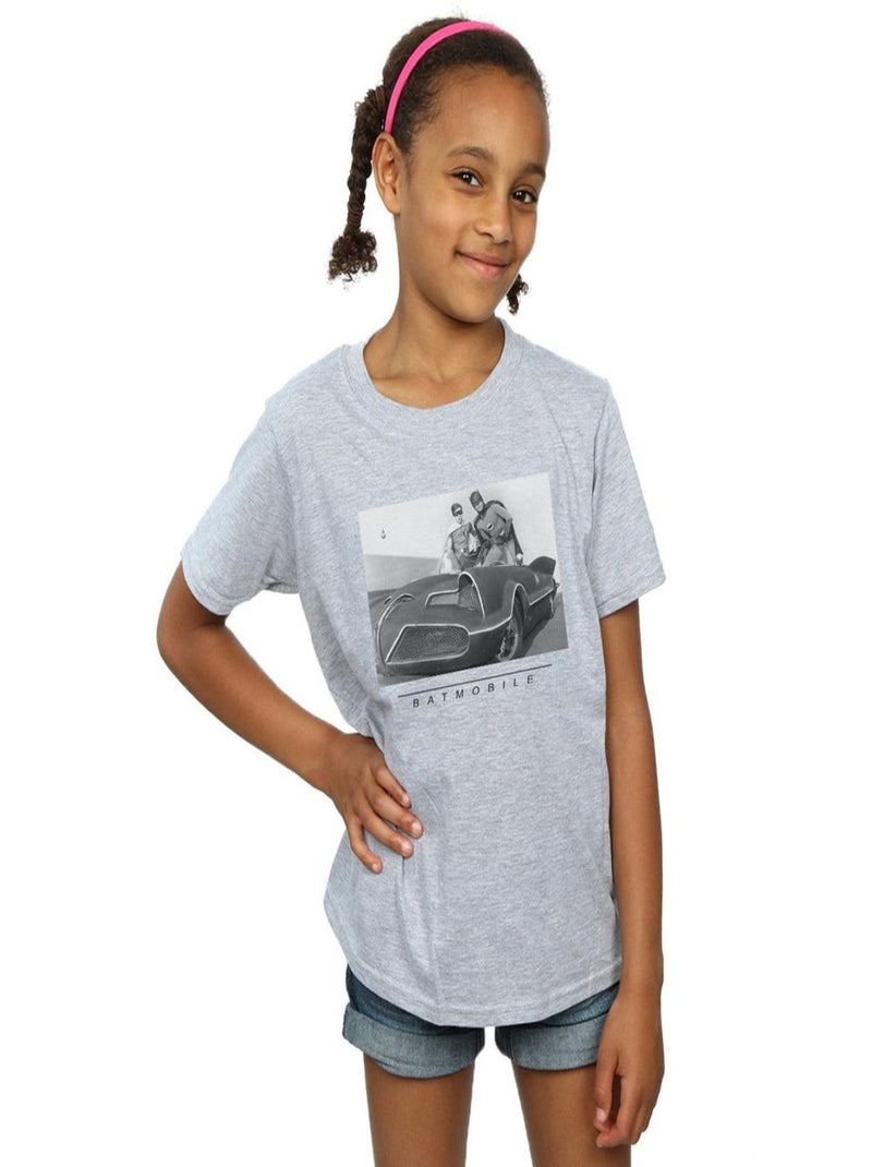 DC Comics - T-shirt BATMAN TV SERIES Gris chiné - Kiabi