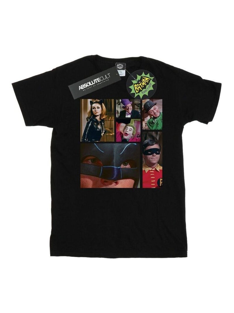 DC Comics - T-shirt BATMAN TV SERIES Noir - Kiabi