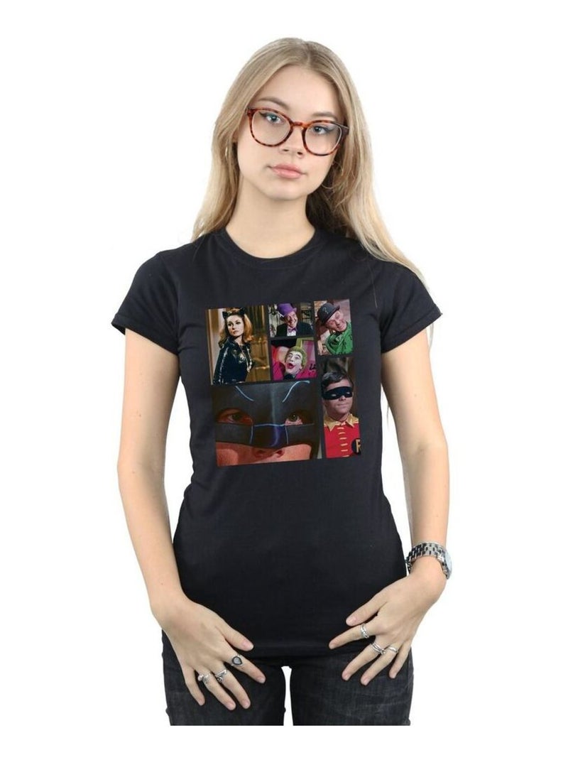 DC Comics - T-shirt BATMAN TV SERIES Noir - Kiabi