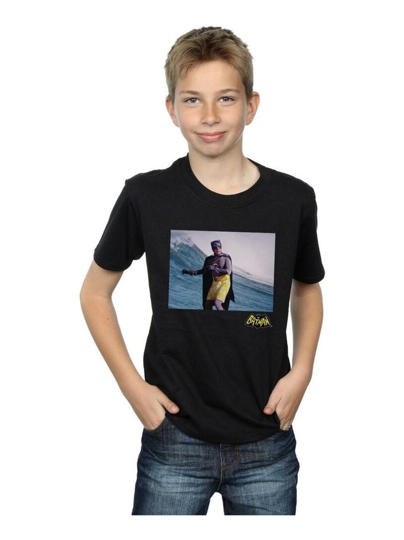 DC Comics - T-shirt BATMAN TV SERIES Noir - Kiabi