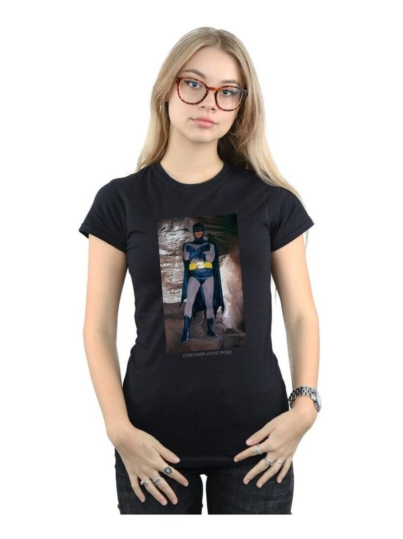 DC Comics - T-shirt BATMAN TV SERIES Noir - Kiabi