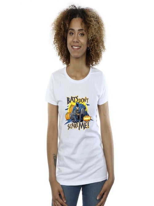 DC Comics - T-shirt BATS DON'T SCARE ME - Kiabi
