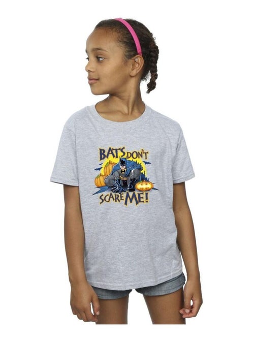 DC Comics - T-shirt BATS DON'T SCARE ME - Kiabi