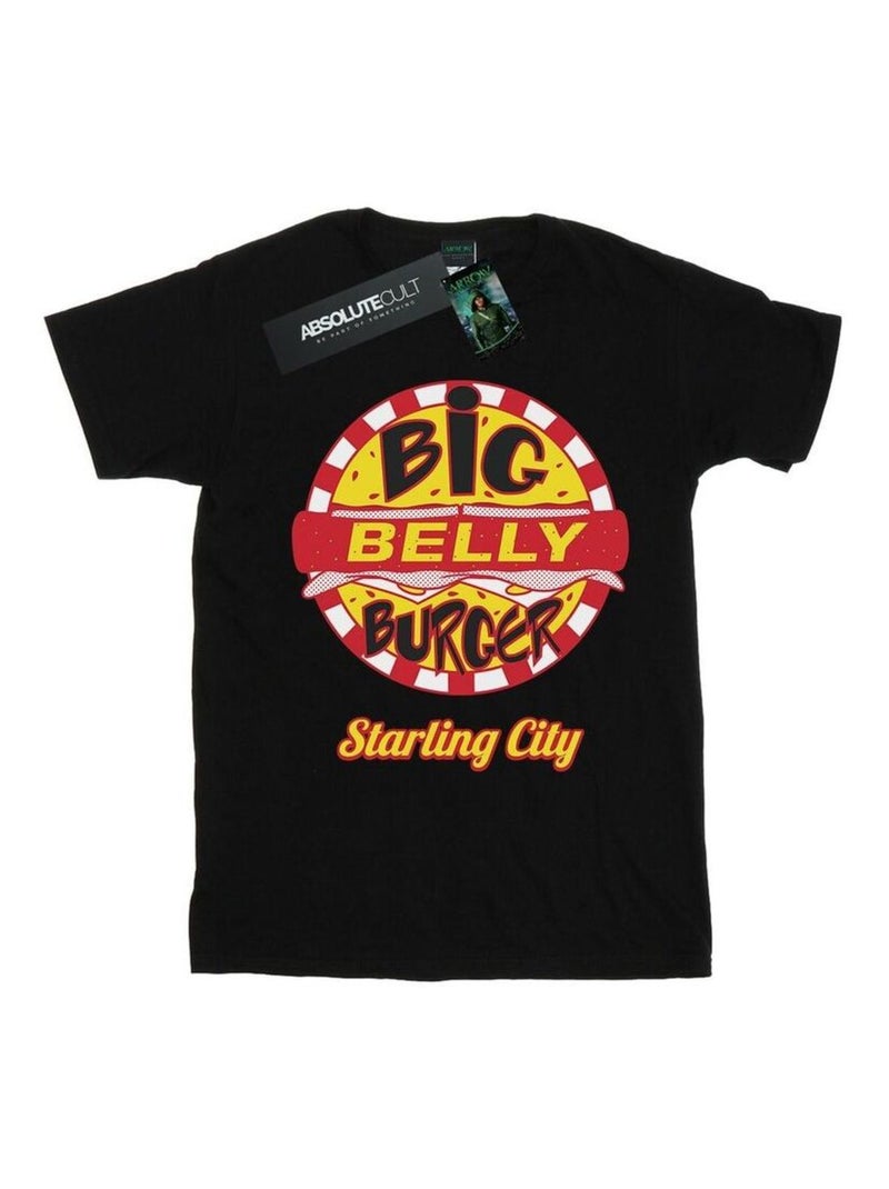 DC Comics - T-shirt BELLY BURGER Noir - Kiabi