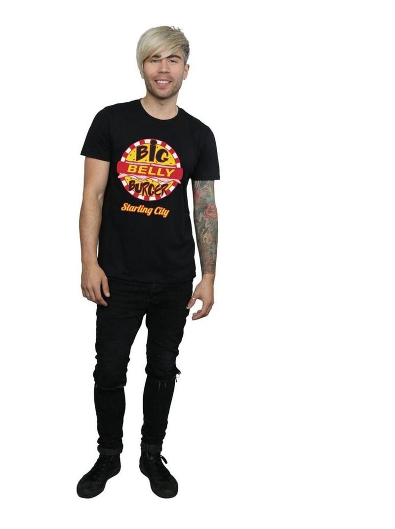 DC Comics - T-shirt BELLY BURGER Noir - Kiabi