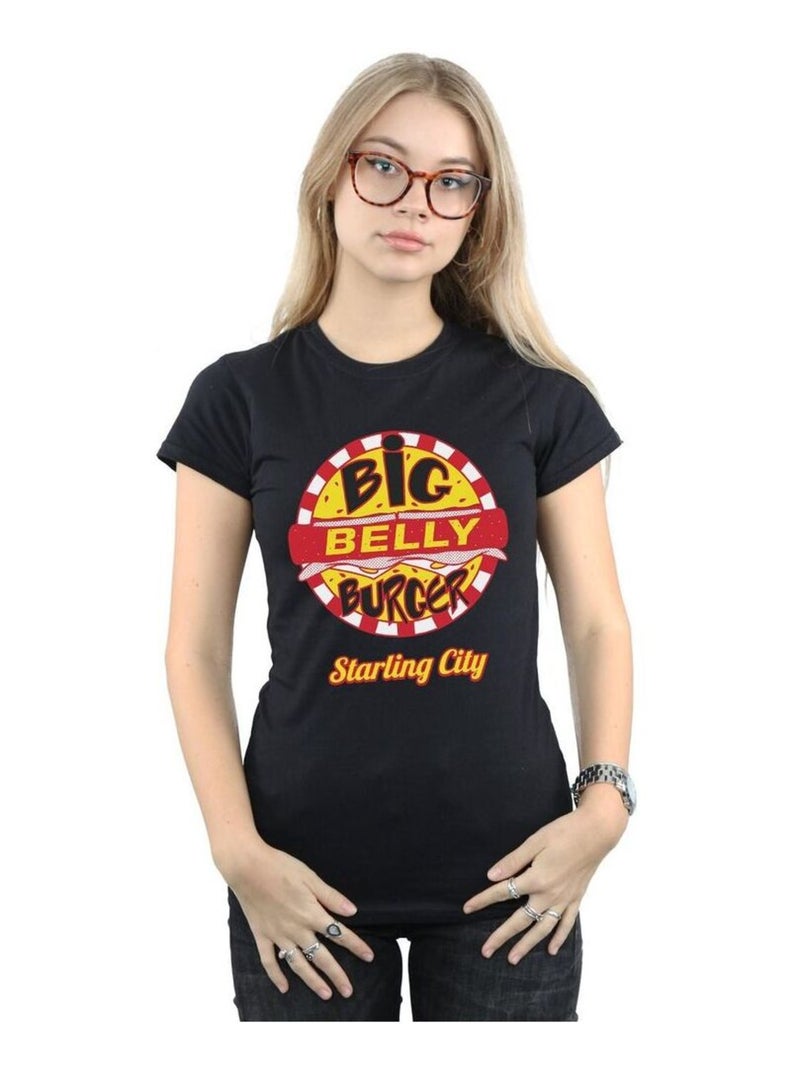DC Comics - T-shirt BELLY BURGER Noir - Kiabi