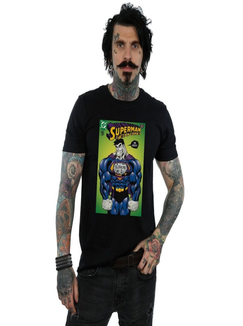 DC Comics - T-shirt BIZARRO ACTION Noir - Kiabi
