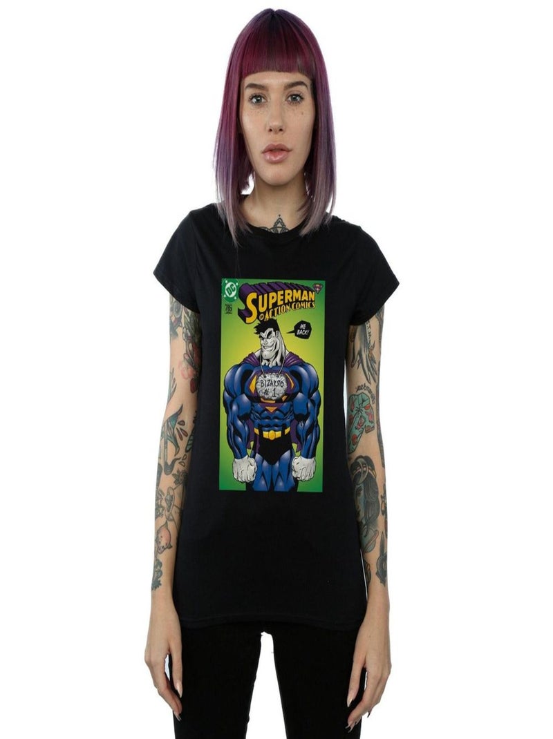 DC Comics - T-shirt BIZARRO ACTION Noir - Kiabi