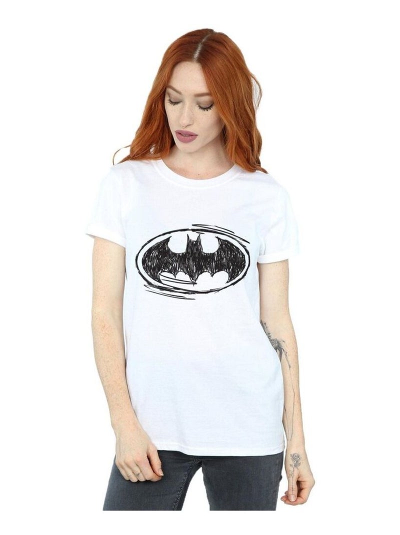 DC Comics - T-shirt Blanc - Kiabi