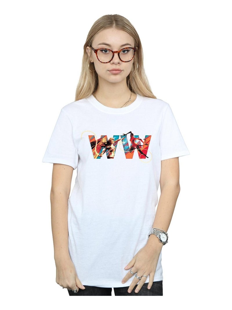 DC Comics - T-shirt Blanc - Kiabi