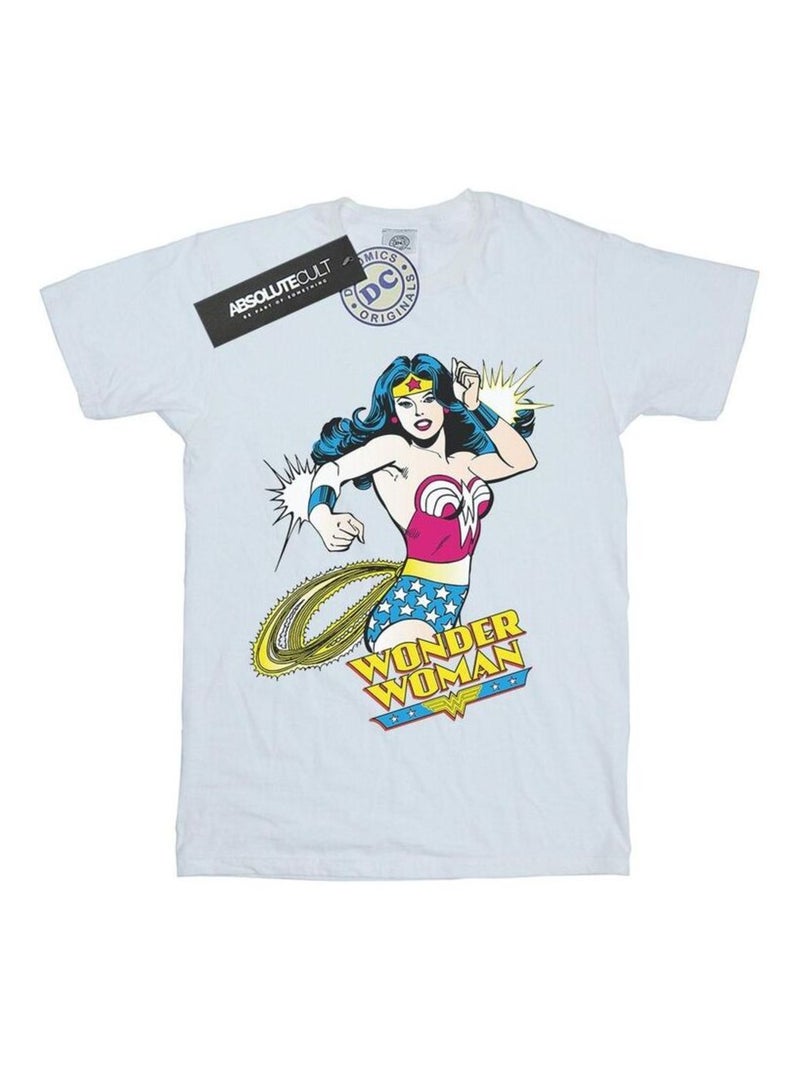 DC Comics - T-shirt Blanc - Kiabi