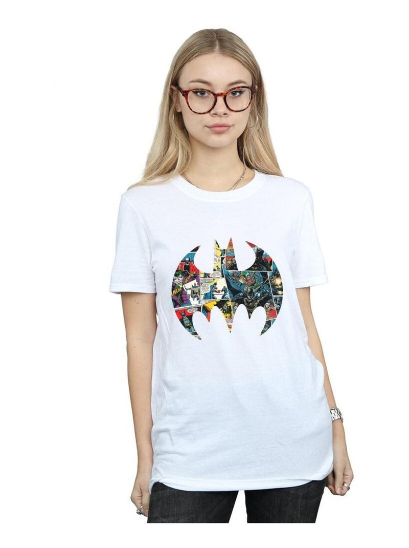 DC Comics - T-shirt Blanc - Kiabi