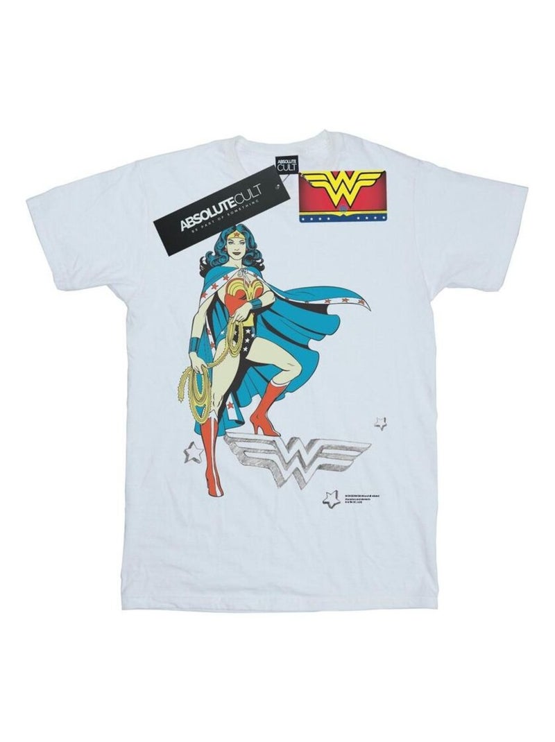DC Comics - T-shirt Blanc - Kiabi