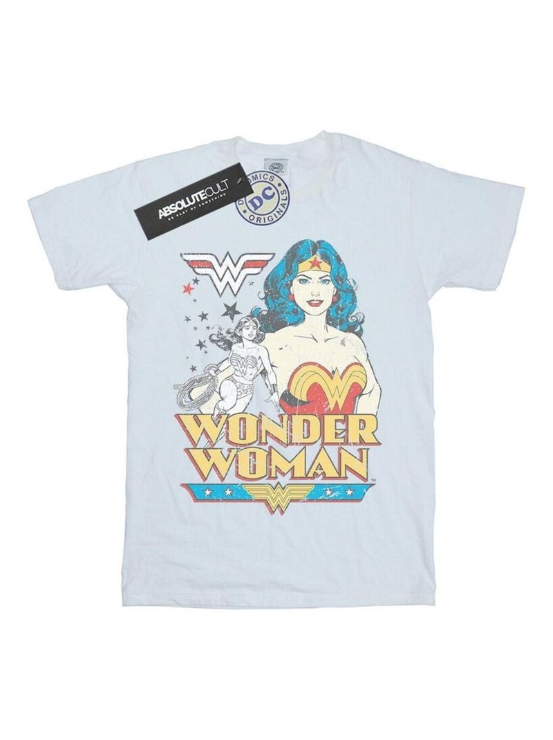 DC Comics - T-shirt Blanc - Kiabi