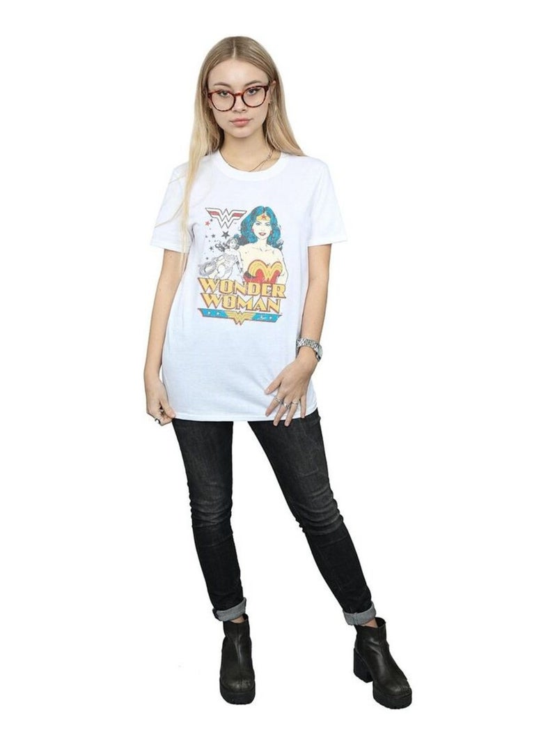 DC Comics - T-shirt Blanc - Kiabi