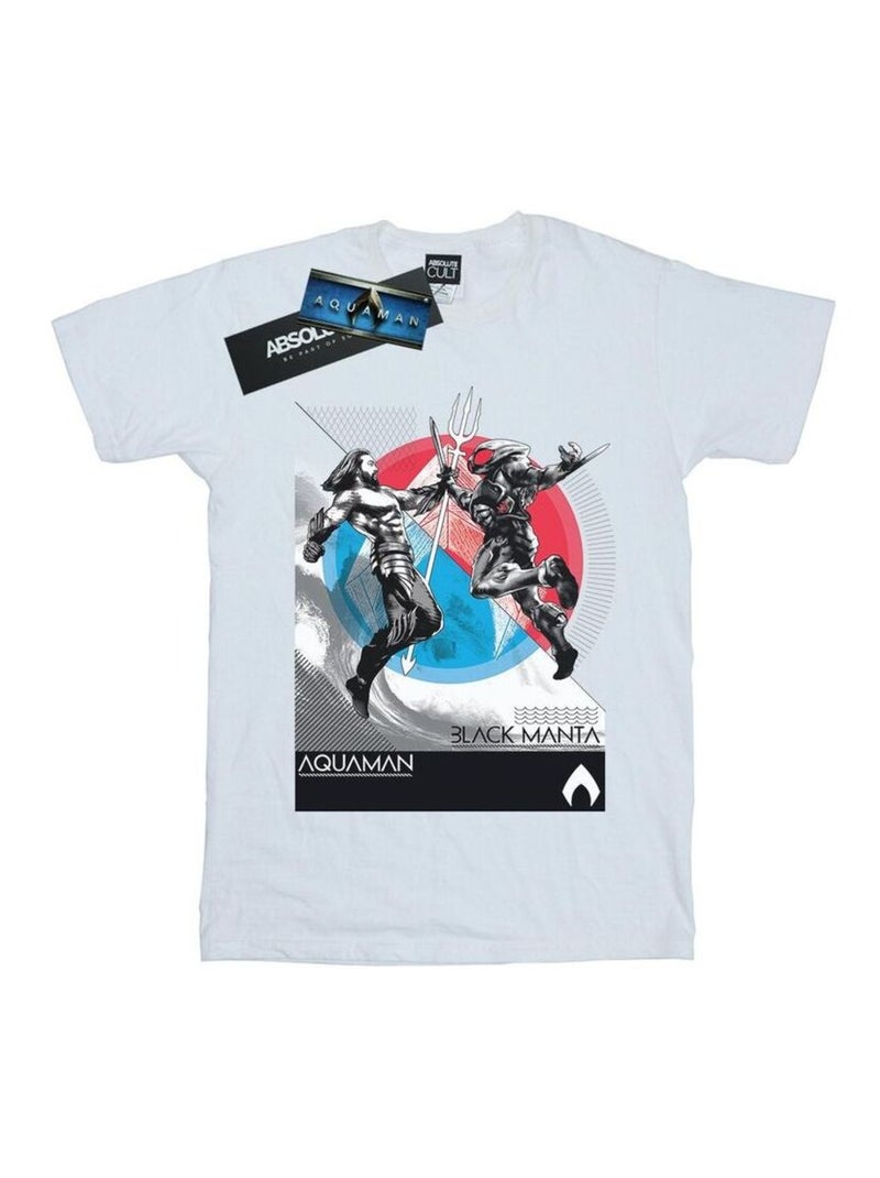 DC Comics - T-shirt Blanc - Kiabi