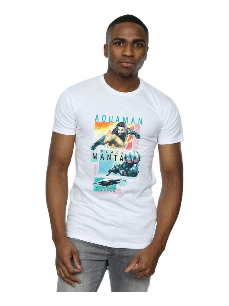 DC Comics - T-shirt Blanc - Kiabi