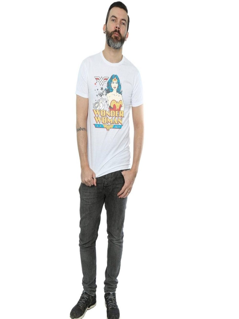 DC Comics - T-shirt Blanc - Kiabi