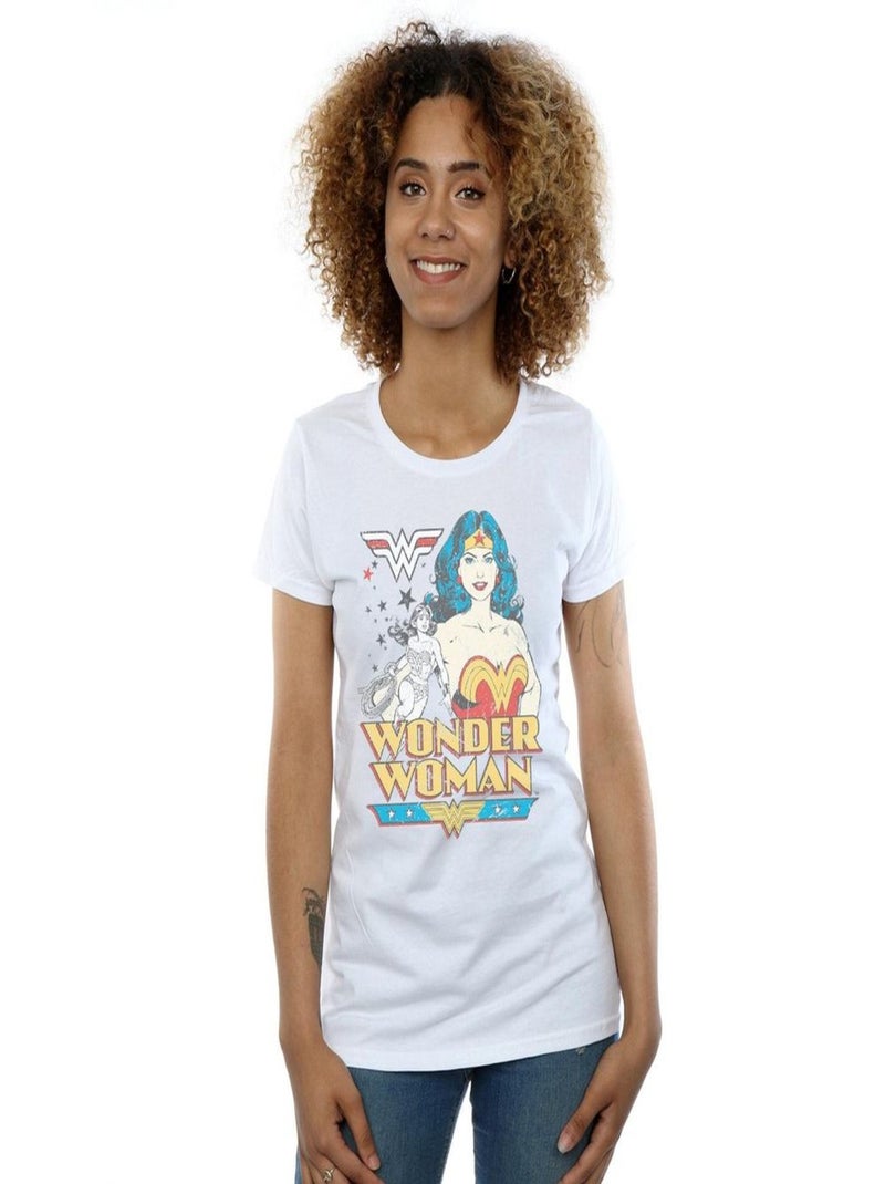 DC Comics - T-shirt Blanc - Kiabi