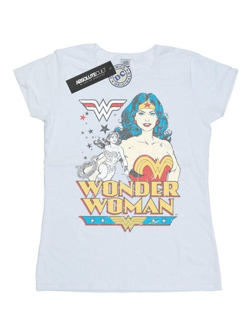 DC Comics - T-shirt Blanc - Kiabi