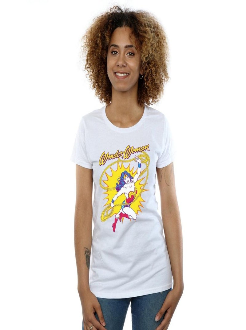DC Comics - T-shirt Blanc - Kiabi