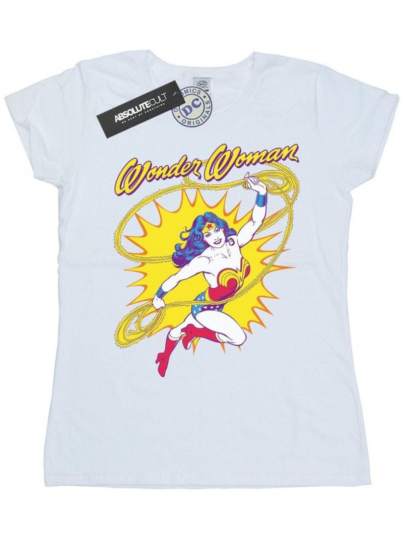 DC Comics - T-shirt Blanc - Kiabi