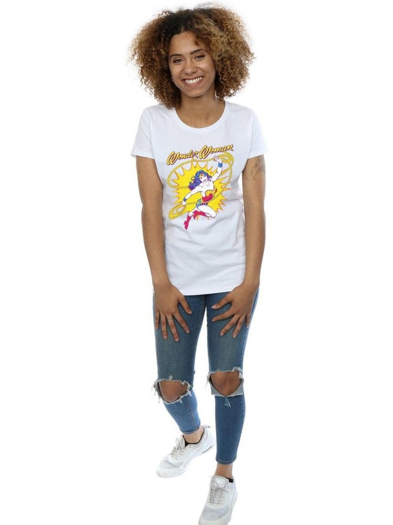 DC Comics - T-shirt Blanc - Kiabi