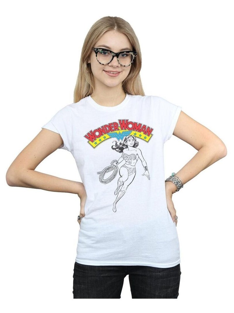 DC Comics - T-shirt Blanc - Kiabi
