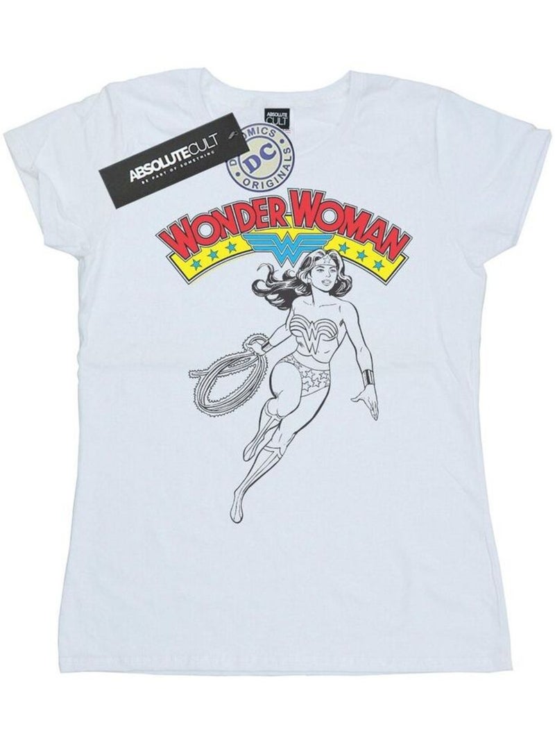 DC Comics - T-shirt Blanc - Kiabi