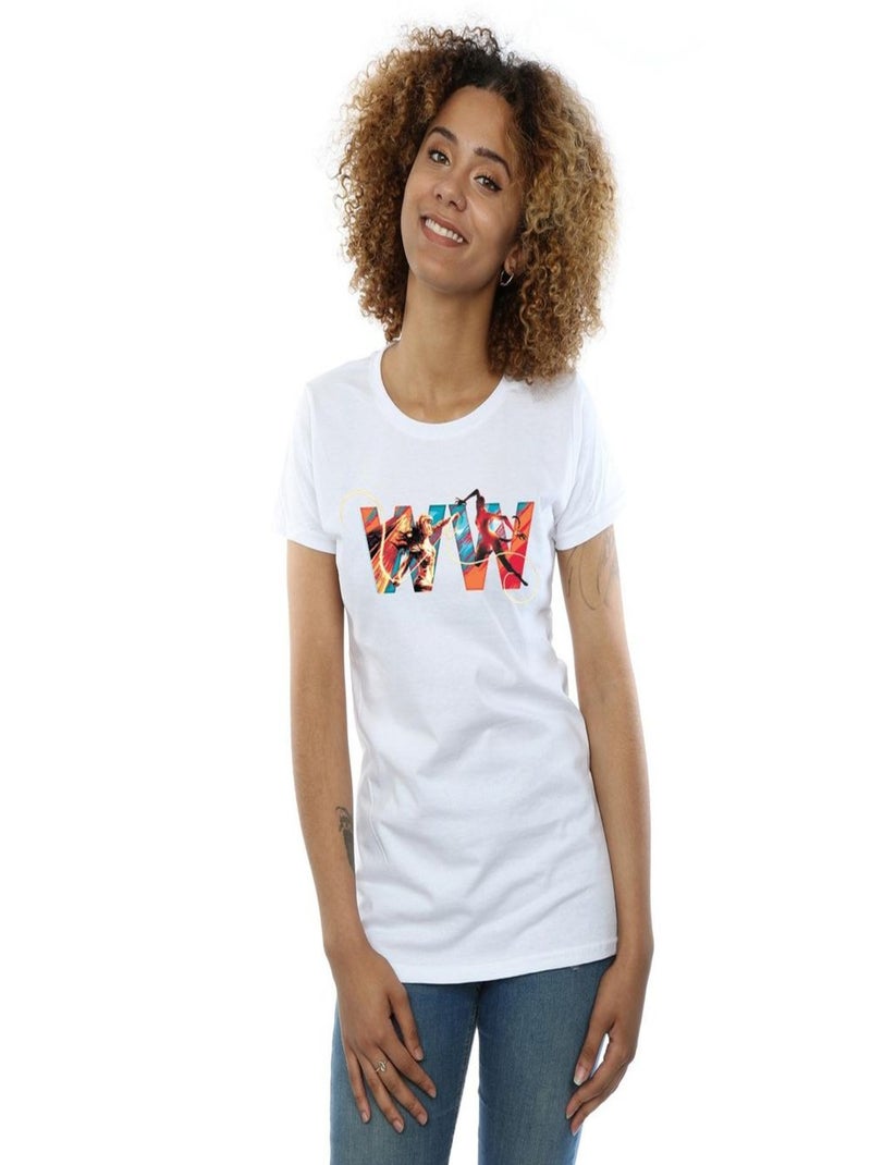 DC Comics - T-shirt Blanc - Kiabi