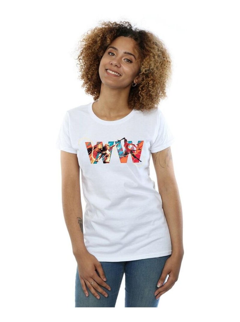 DC Comics - T-shirt Blanc - Kiabi