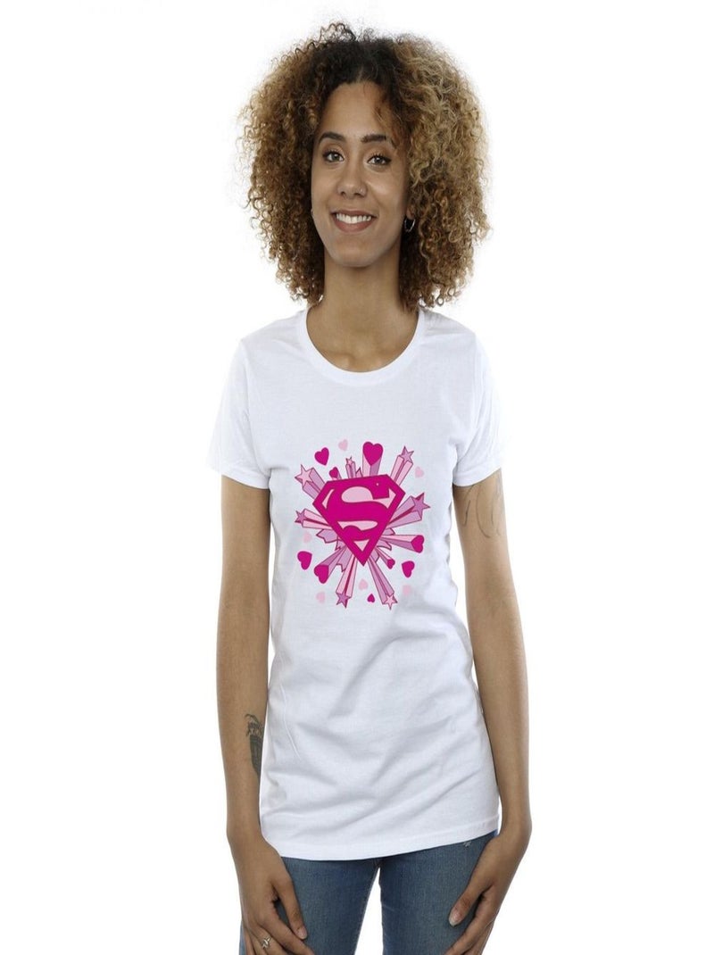DC Comics - T-shirt Blanc - Kiabi