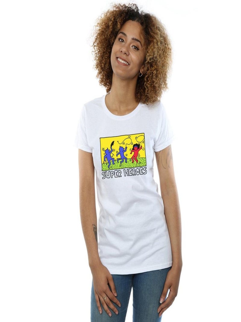DC Comics - T-shirt Blanc - Kiabi